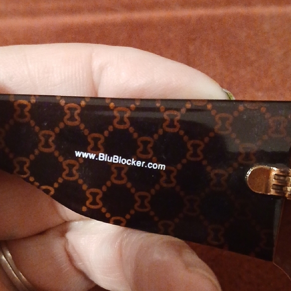 BluBlocker Brown Patterned Sunglasses - Picture 2 of 5